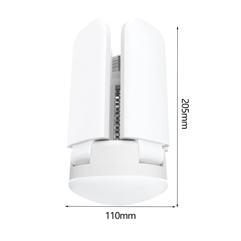 LAMPADA MATA MOSQUITO 4 ABAS LED LUMINÁRIA